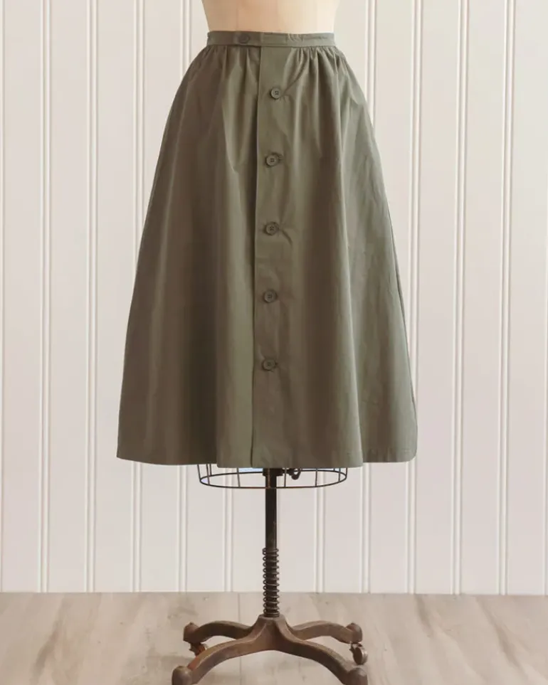 Across the Mews Midi Skirt