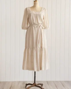 Appoline Midi Dress - Tan