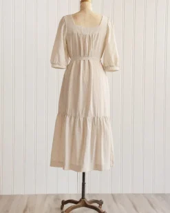 Appoline Midi Dress - Tan
