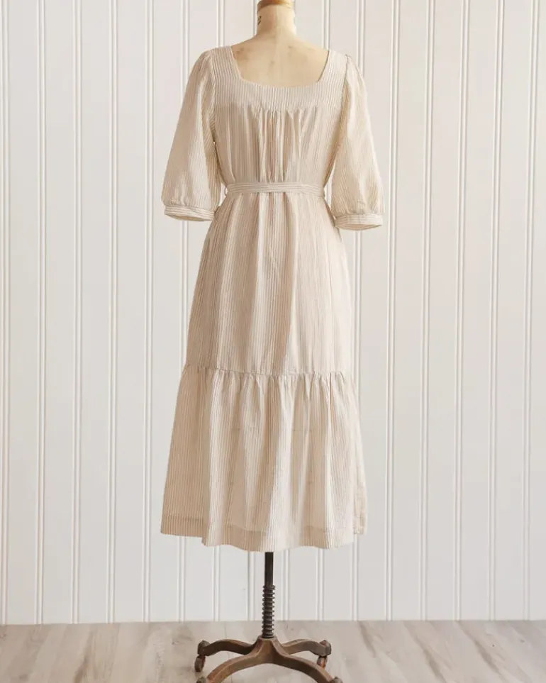 Appoline Midi Dress - Tan