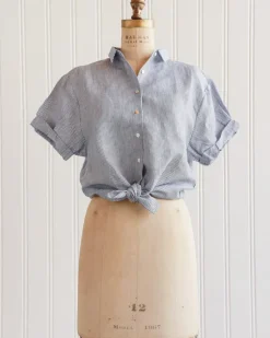 Coastal Maine Linen Top