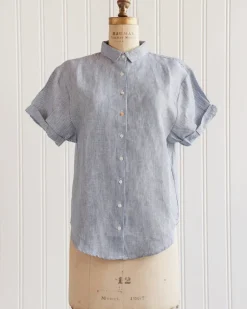 Coastal Maine Linen Top