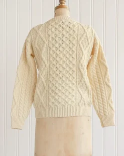 Corrough Wool Cardigan - Cream