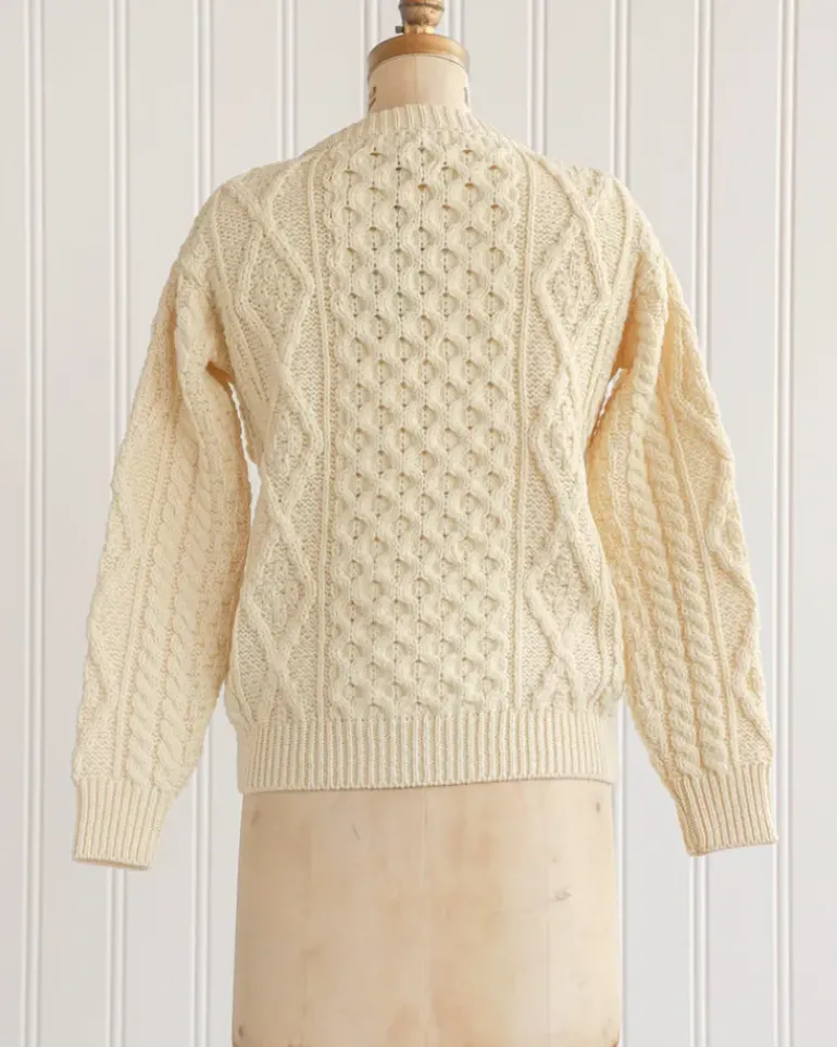 Corrough Wool Cardigan - Cream