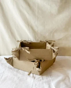 Cotton Storage Tray - Beige