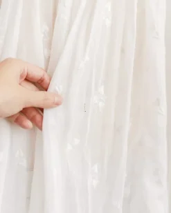 Fontasse Embroidered Voile Dress