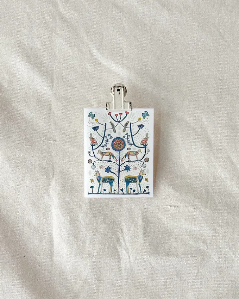 Forest Folk Tree Card
