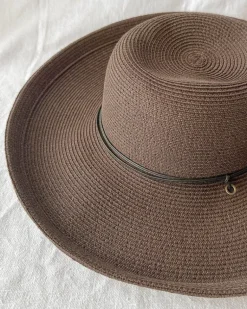 Gevaert Brown Straw Hat