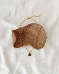 Gillian Tigers Eye Necklace