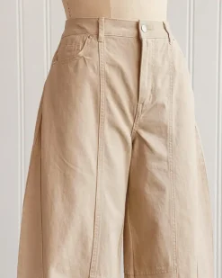 Hearnshaw Khaki Barrel Pants