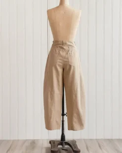 Hearnshaw Khaki Barrel Pants