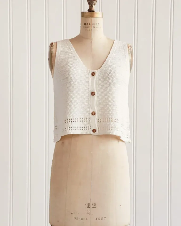 Heather Knit Vest Top