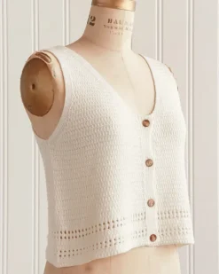 Heather Knit Vest Top