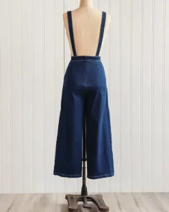 Homefront Dark Wash Overalls