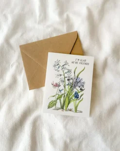 I'm Glad We're Friends Card