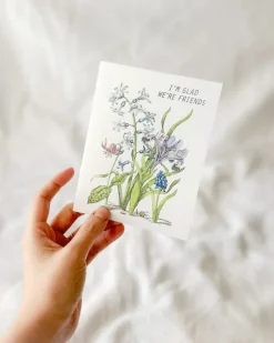 I'm Glad We're Friends Card