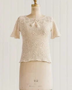 Loreen Crochet Top