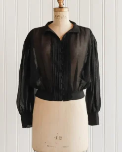 Mailou Balloon Sleeve Blouse