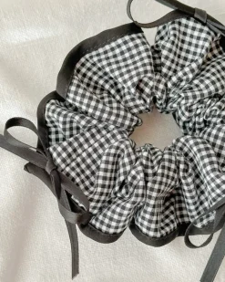 Nina Plaid Scrunchie
