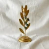 Olive Branch Candle Holder