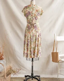 Painted Blossoms Dress