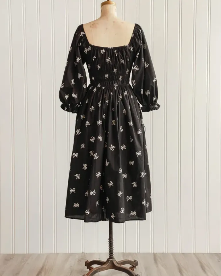 Penelope Bow Print Dress
