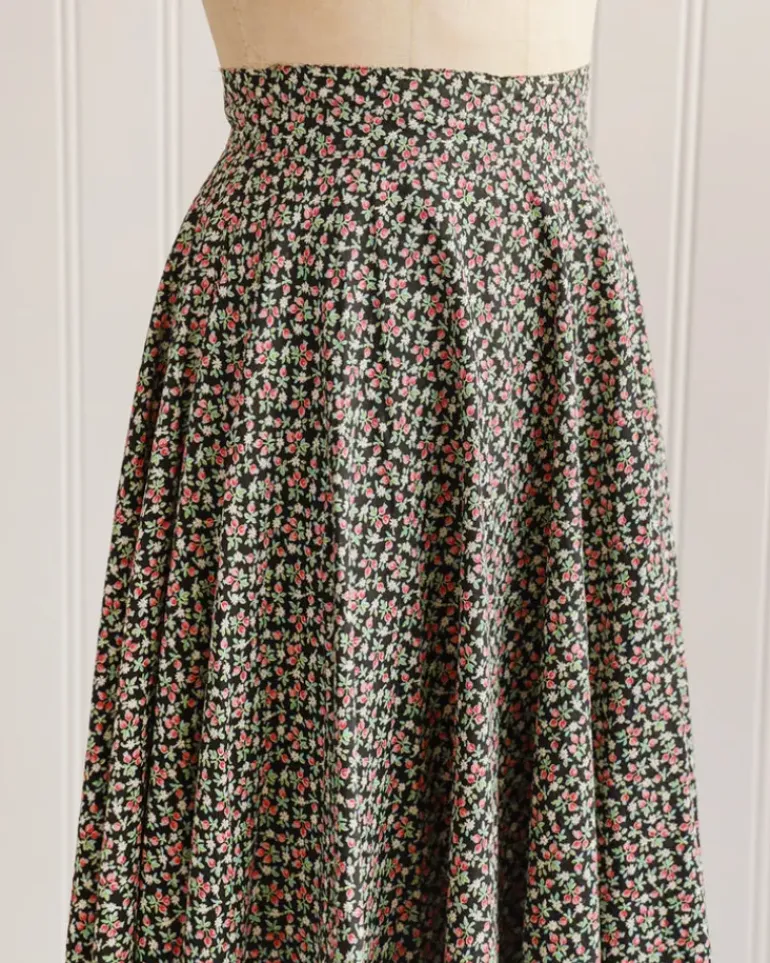 Picking Elderberries Midi Skirt