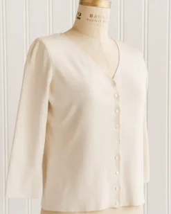 Plaisance Silk Cardigan