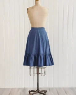 Port Ewen Denim Skirt