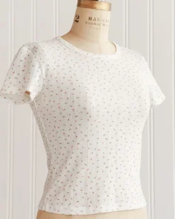 Posie Pointelle Tee