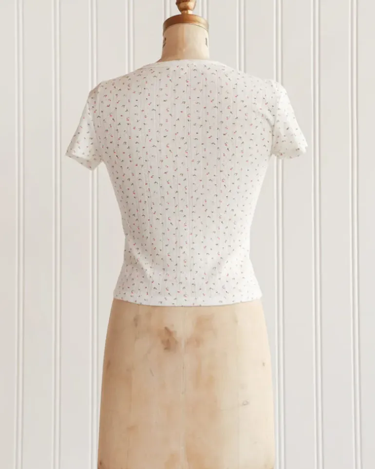 Posie Pointelle Tee