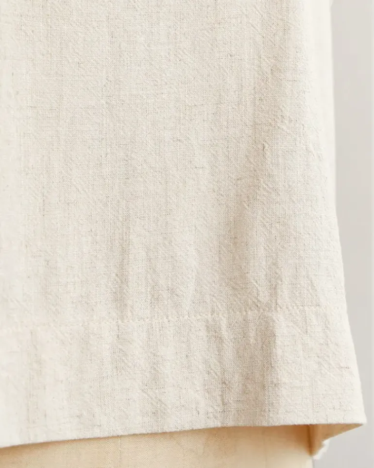 Riley Linen Top - Natural