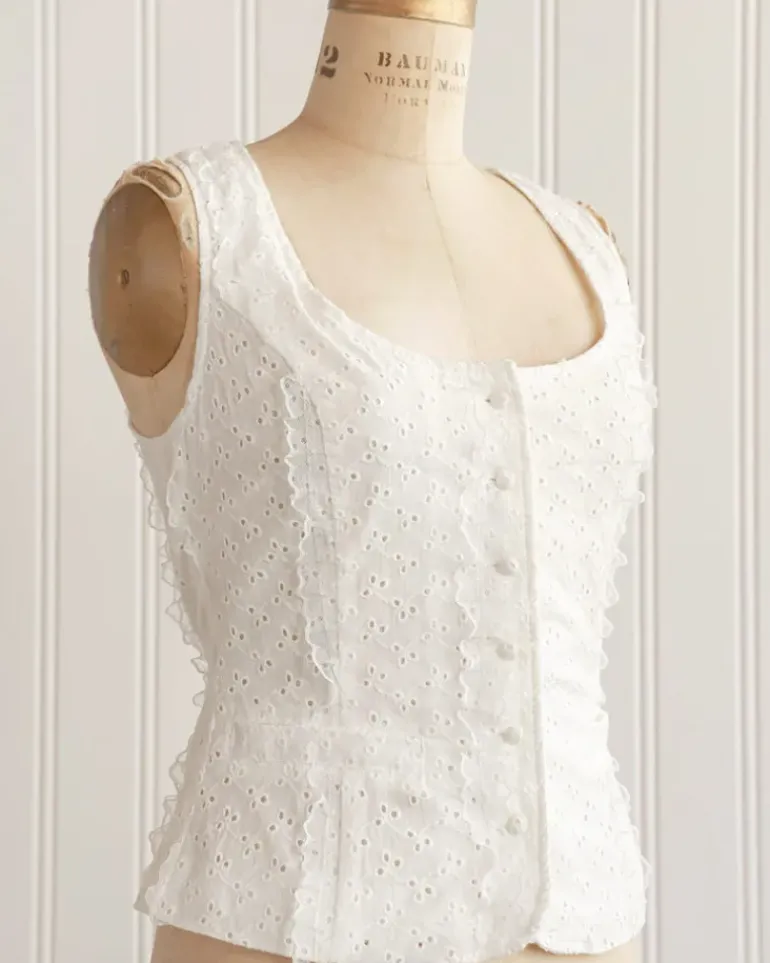 Sartoux Eyelet Top