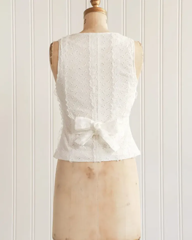 Sartoux Eyelet Top