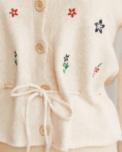 Savannah Embroidered Cardigan