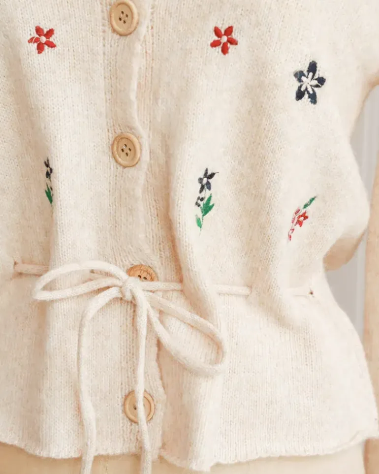 Savannah Embroidered Cardigan