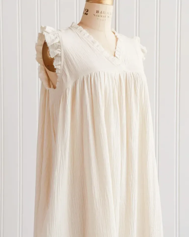 Sophie Gauze Midi Dress