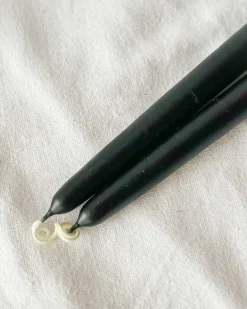 10" Taper Candles - Black