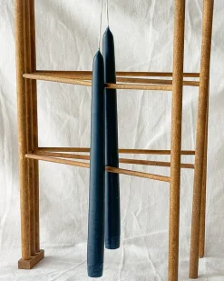 12" Taper Candles - Cobalt