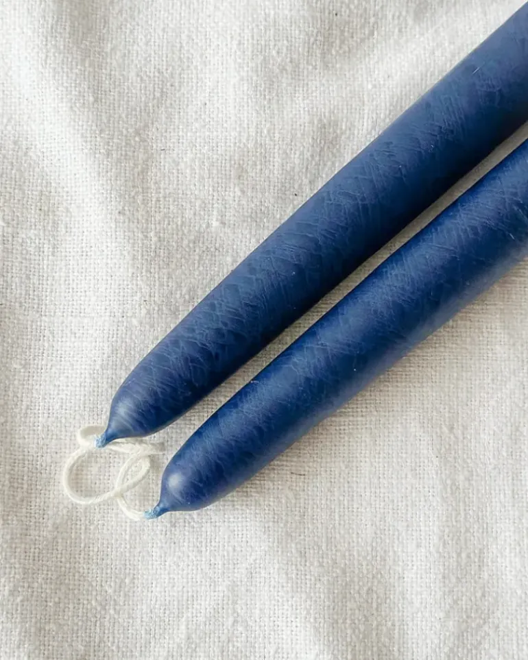 10" Taper Candles - Cobalt Blue