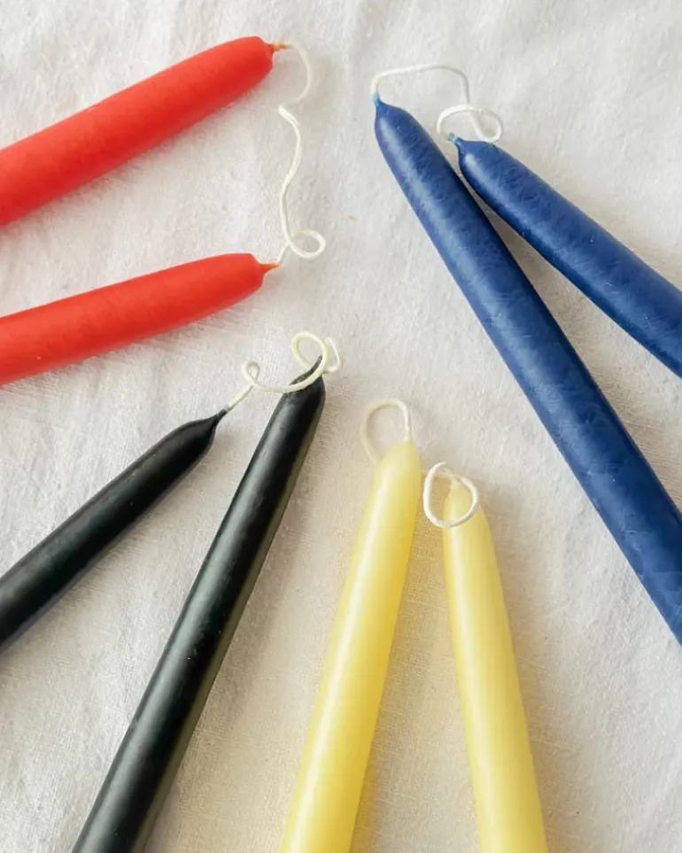10" Taper Candles - Cobalt Blue