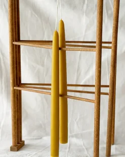 12" Taper Candles - Harvest Gold