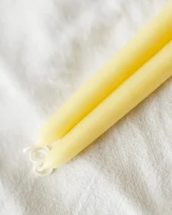 10" Taper Candles - Parchment