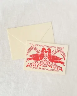Valentine Turtledoves Card