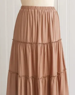 Valerie Tiered Midi Skirt