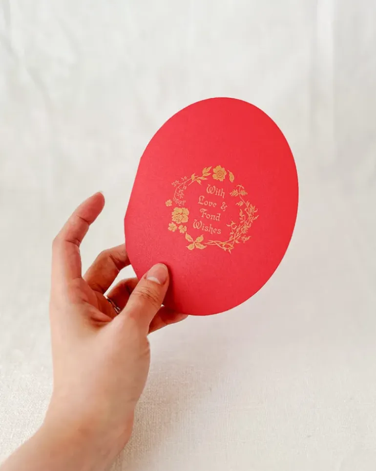 With Love & Fond Wishes Card